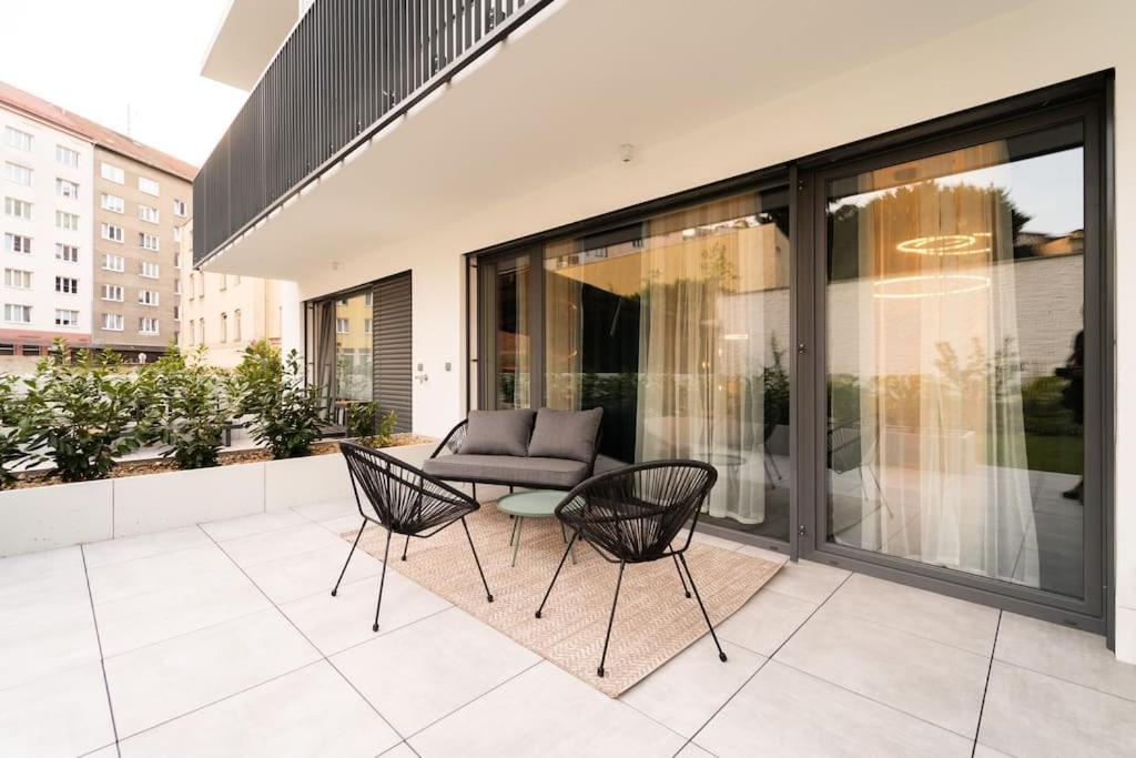 Green Garden Sauna Apartment Brno Dış mekan fotoğraf
