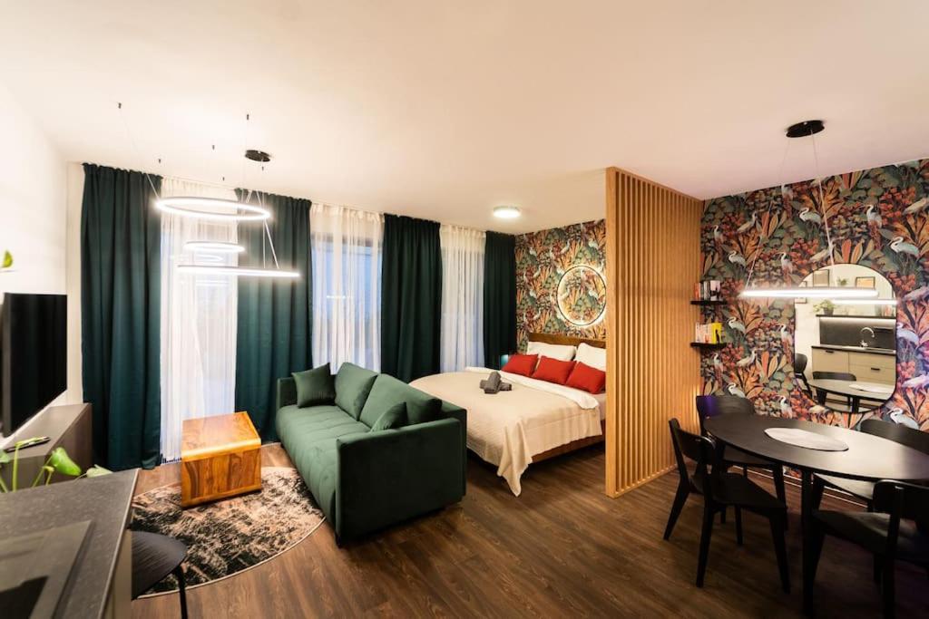 Green Garden Sauna Apartment Brno Dış mekan fotoğraf